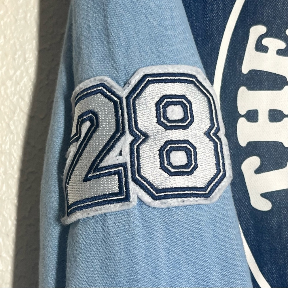 Our Universe Disney Varsity Jacket Adult Small Blue Mickey The One And Only - Picture 10 of 16